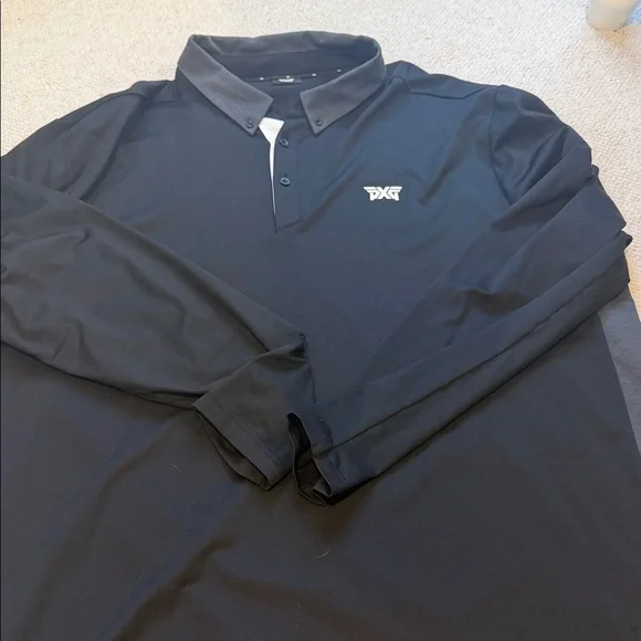 Lot of 2 PXG Men's Black and Gray Polo Shirts - Picture 5 of 7